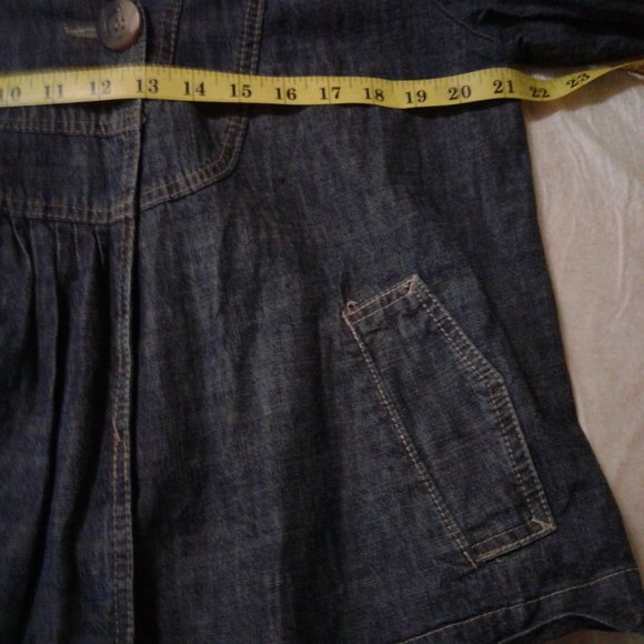 womens LAL denim jasket size XL - Picture 7 of 7